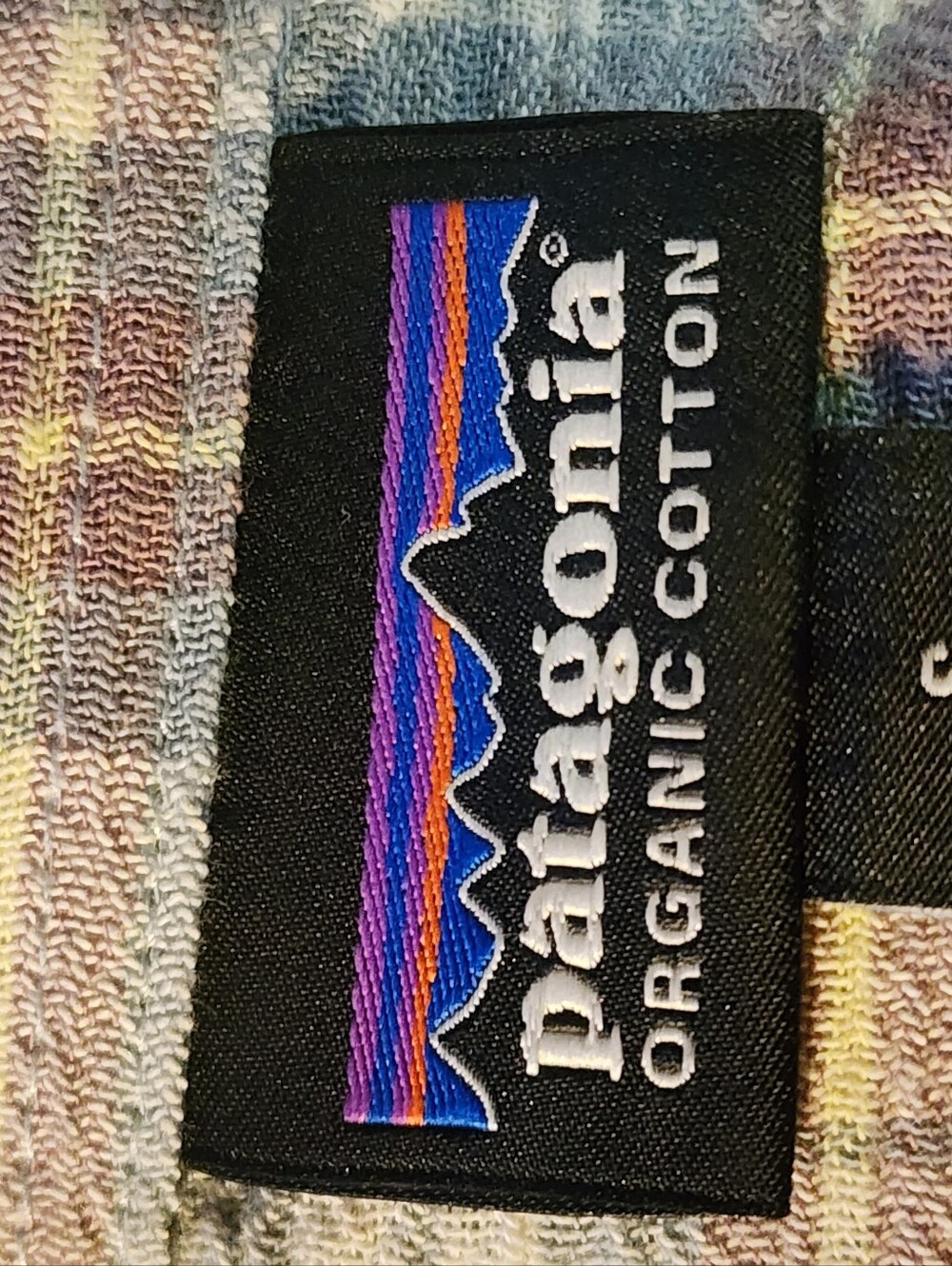 Patagonia Short-Sleeve Plaid Button-Up Shirt - Blue Cream Brown - Picture 4 of 8